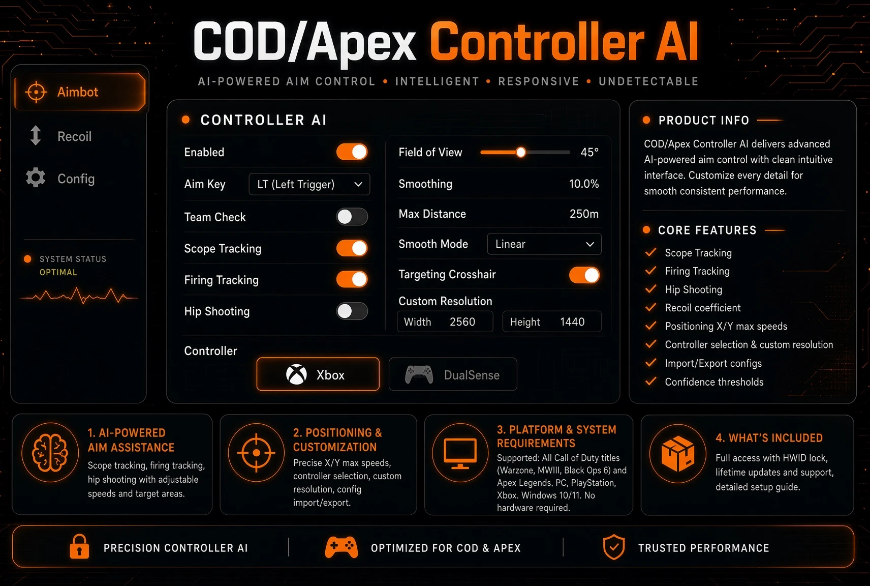 COD/Apex Controller AI